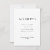 Elegant Manuscript sparen de Kaart van de Aankondi (Achterkant)