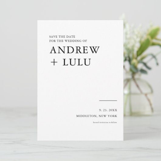 Elegant Manuscript sparen de Kaart van de Aankondi (Staand voorkant)