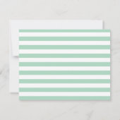 Elegant manuscriptkalligrafie een nota van mint Gr Notitiekaartje (Achterkant)