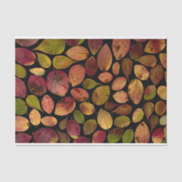 Elegant Maple Leaves Autumn Herfst Pattern Tissuepapier