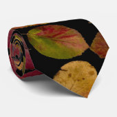 Elegant Maple verliest najaar Herfst Pattern Strop Stropdas (Opgerold)