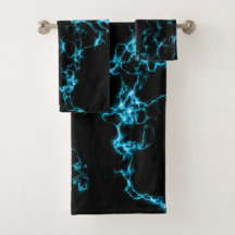 Elegant Marble 10 - Blauw en zwart