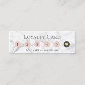 Elegant Marble 6 Punch Customer Loyalty (Voorkant)