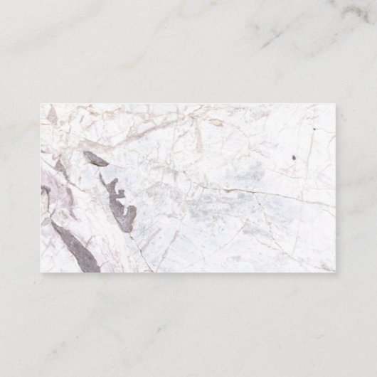 Elegant Marble Abstract Modern Company Logo Visitekaartje (Achterkant)