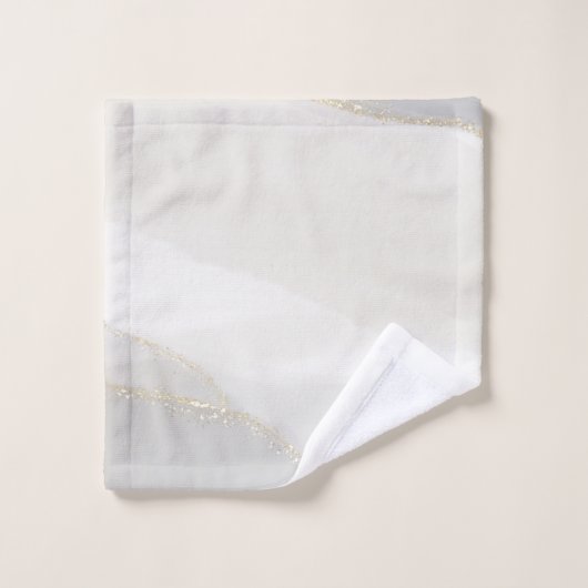 Elegant Marble Bad Handdoek (Wasdoekje)
