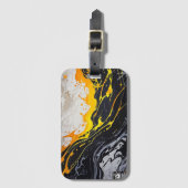 Elegant Marble Bagagelabel (Voorkant (verticaal))