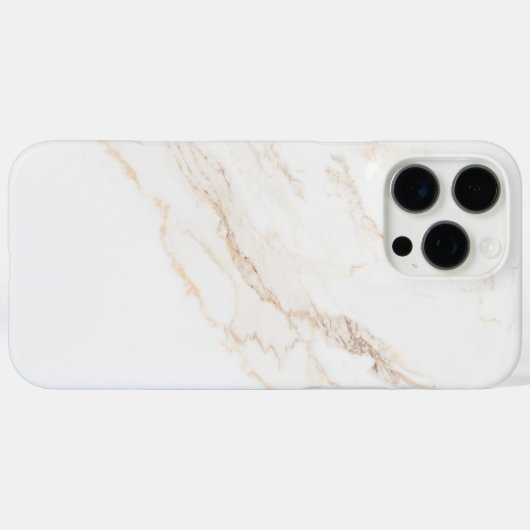 Elegant Marble Case-Mate iPhone Case (Achterkant (horizontaal))