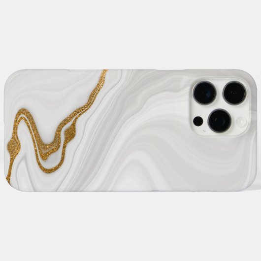Elegant Marble Case-Mate iPhone Case (Achterkant (horizontaal))