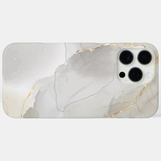 Elegant Marble Case-Mate iPhone Case (Achterkant (horizontaal))