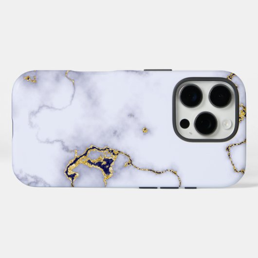 Elegant Marble Case-Mate iPhone Case (Achterkant (horizontaal))