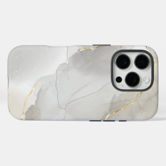 Elegant Marble Case-Mate iPhone Case (Achterkant (horizontaal))