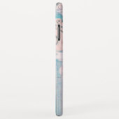 ELEGANT MARBLE COLUMN, PINK BLUE INTERIOR DESIGN Case-Mate iPhone CASE (Achterkant/rechts)
