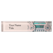 ELEGANT MARBLE COLUMN, PINK BLUE INTERIOR DESIGN NAAMBORDJE (Voorkant)