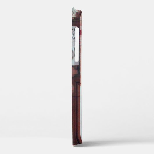 ELEGANT MARBLE COLUMN, RED PINK INTERIOR DESIGN Case-Mate iPhone CASE (Achterkant / Links)