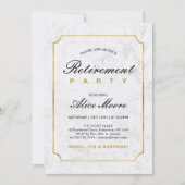 Elegant Marble & Gold | Pensioenfonds voor onderne Kaart (Voorkant)