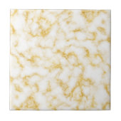 Elegant Marble - Gold White Tegeltje (Voorkant)