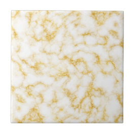 Elegant Marble - Gold White Tegeltje