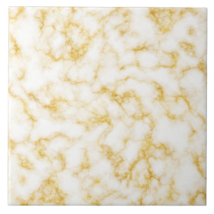 Elegant Marble - Gold White Tegeltje