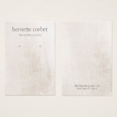 Elegant Marble Jewelry Designer die beeldscherm ve Visitekaartje (Voorkant /achterkant)