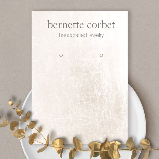 Elegant Marble Jewelry Designer die beeldscherm ve Visitekaartje