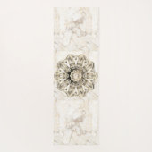 Elegant Marble Mandala Yogamat (Achterkant)