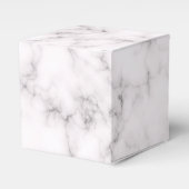 Elegant Marble-stijl Bedankdoosjes (Voorkant Zijde)