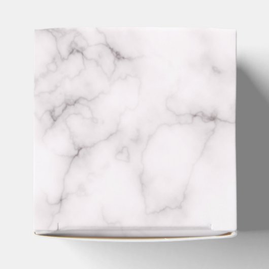 Elegant Marble-stijl Bedankdoosjes (Bovenkant)