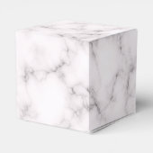 Elegant Marble-stijl Bedankdoosjes (Achterkant)