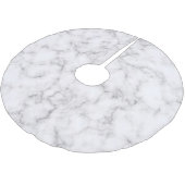 Elegant Marble-stijl Kerstboom Rok (Gekanteld)