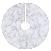 Elegant Marble-stijl Kerstboom Rok (Voorkant)