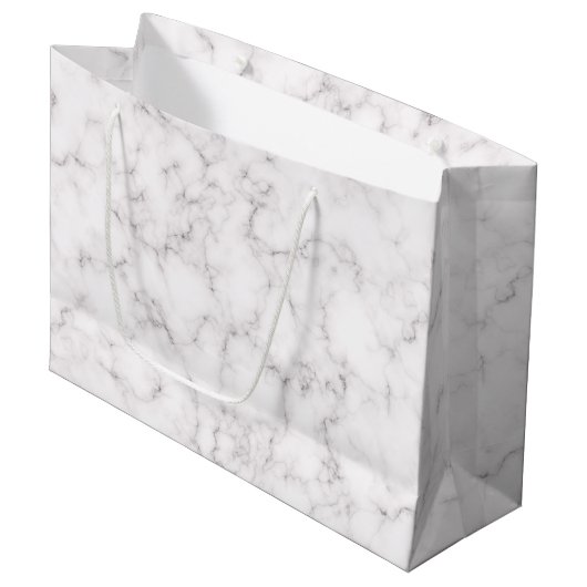 Elegant Marble-stijl Large Cadeautasje (Voorkant Gekanteld)