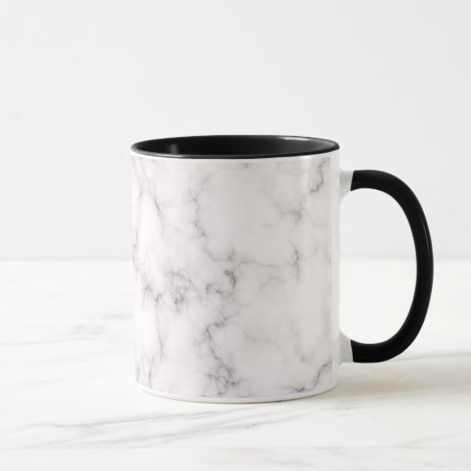 Elegant Marble-stijl Mok (Rechts)