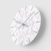 Elegant Marble-stijl Ronde Klok (Hoek)