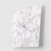Elegant Marble-stijl Vierkante Klok (Hoek)