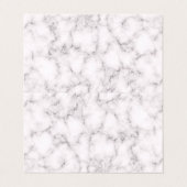 Elegant Marble-stijl Visitekaartje (Buitenkant ongevouwen)