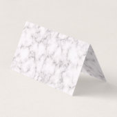 Elegant Marble-stijl Visitekaartje (Achterkant)