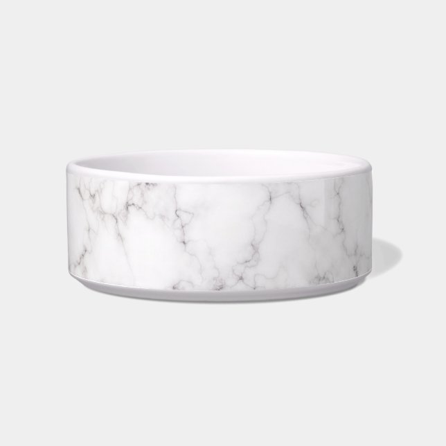 Elegant Marble-stijl Voerbakje (Voorkant)