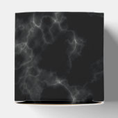 Elegant Marble-stijl - zwart Bedankdoosjes (Bovenkant)
