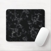 Elegant Marble-stijl - zwart Muismat (Met muis)