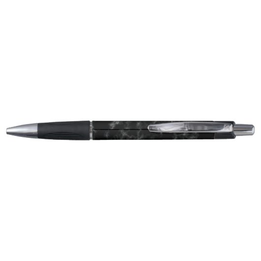 Elegant Marble-stijl - zwart Pen (Achterkant)