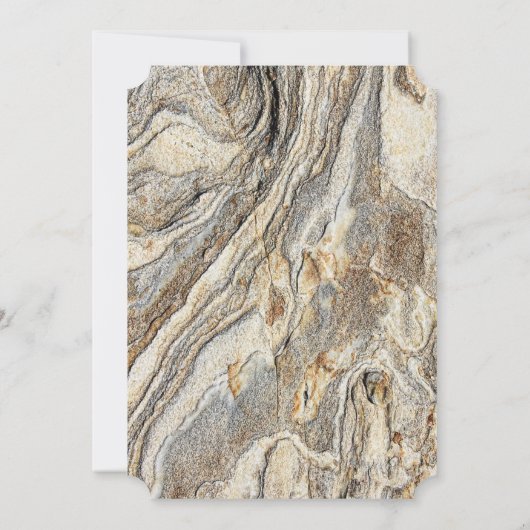 Elegant Marble Stone Law School Graduparty Kaart (Achterkant)