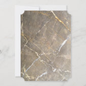 Elegant Marble Stone Law School Graduparty Kaart (Achterkant)