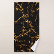 Elegant Marble style3 - Black Gold
