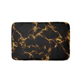 Elegant Marble style3 - Black Gold Badmat (Voorkant)
