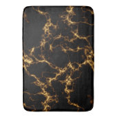 Elegant Marble style3 - Black Gold Badmat (Voorkant Verticaal)