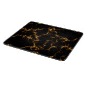 Elegant Marble style3 - Black Gold Snijplank (Hoek)