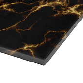 Elegant Marble style3 - Black Gold Snijplank (Hoek)