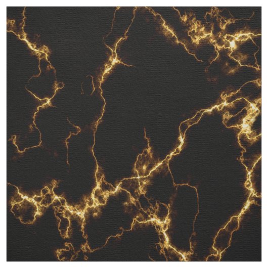 Elegant Marble style3 - Black Gold Stof (Swatch)
