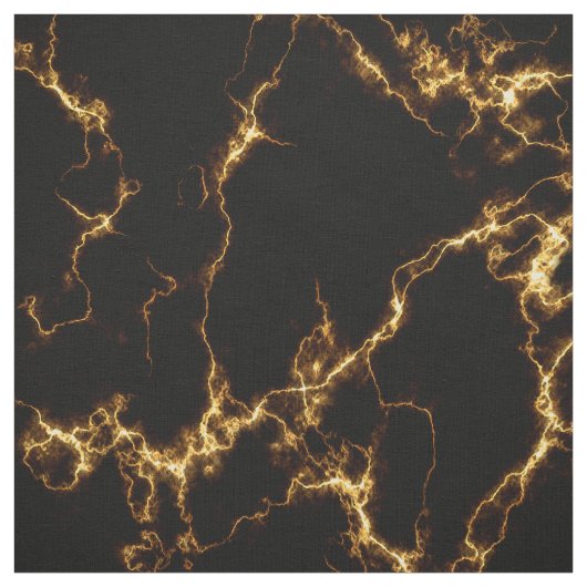 Elegant Marble style3 - Black Gold Stof (Swatch)