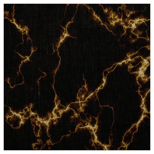 Elegant Marble style3 - Black Gold Stof (Swatch)